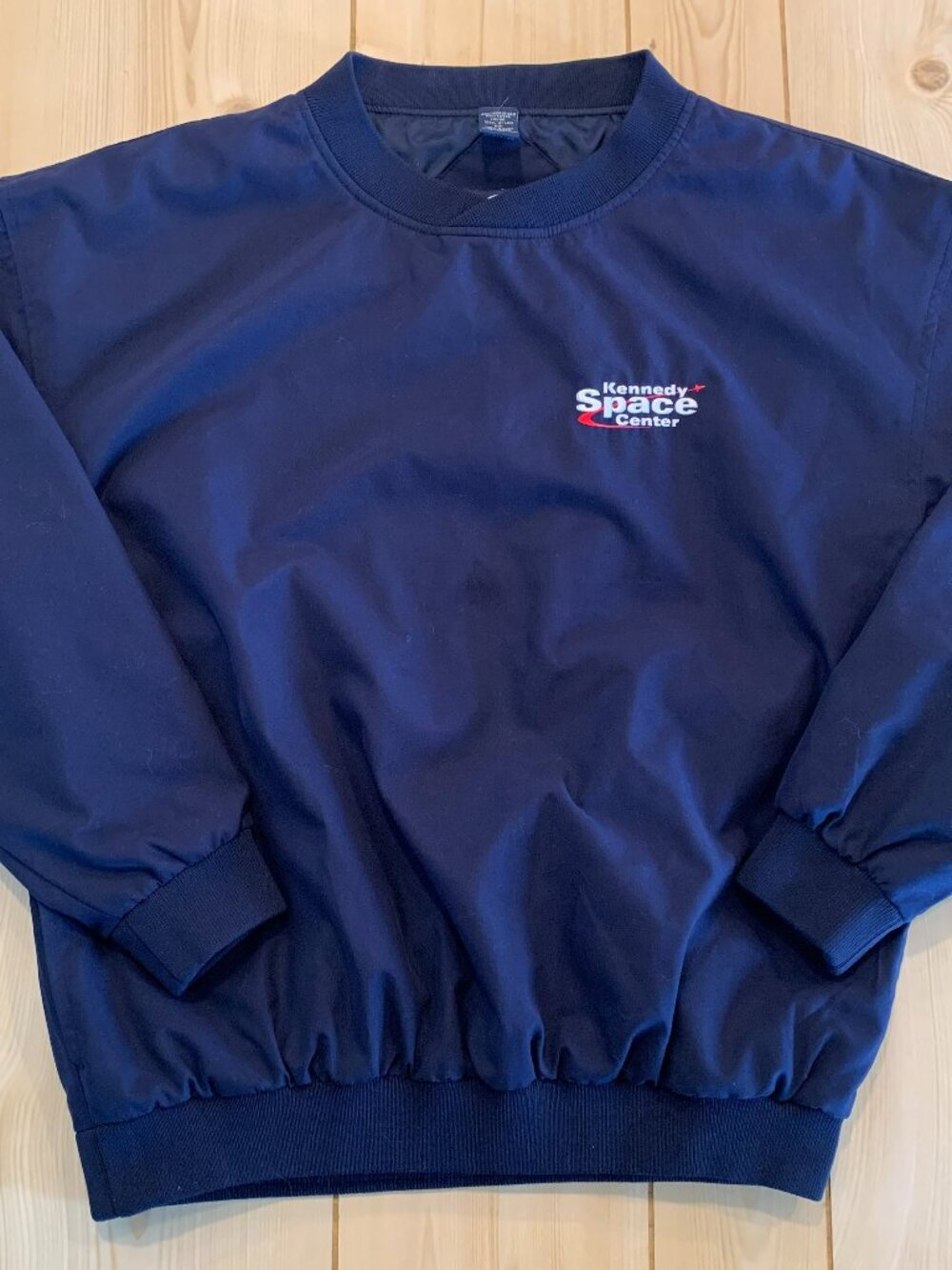 Vintage Vantage Kennedy Space Center NASA Astronaut Space Planets Windbreaker S